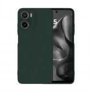 Чехол Intaleo SoftShell для Moto G05 темно-зеленый