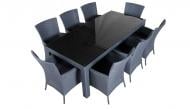 Комплект мебели Египет-Милано на 8 персон графит