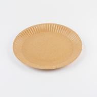 Тарілка картонна крафт 200 мм GOPACK 10 шт.