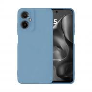 Чехол Intaleo SoftShell для Moto G55 голубой