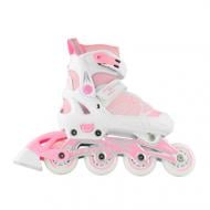 Роликові ковзани Action Action 2 в 1 153B5/2IN1PINK29-32 р. 29-32 рожевий із білим