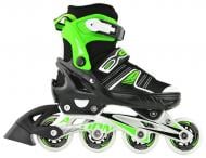 Роликовые коньки Action 2 в 1 Ronny черно-зеленый Роликовые коньки Action 2 в 1 Ronny черно-зеленый
