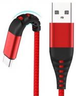 Кабель EXTRADIGITAL USB Type C to USB 2.0 AM 1 м red (KBU1736)