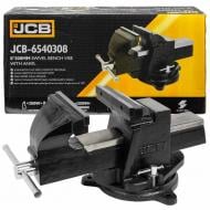 Лещата JCB сталеві поворотні з ковадлом 8''-200 мм