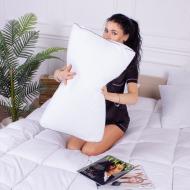 Подушка ортопедическая №4228 Steep Line Silver Memory foam MirSon 58x40x10,5 см белый