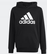 Джемпер Adidas U BL HOODIE HR6380 р.140 чорний