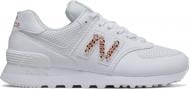 Кроссовки женские зимние New Balance WL574HNE WL574HNE р.38 белые