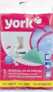 Салфетки York 35х50 см 6 шт./уп. голубые