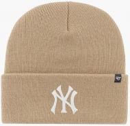 Шапка 47 Brand New York Yankees Haymaker HYMKR17ACE-KHB р.OS бежевый