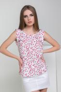 Блуза Azuri Бабочки р. M белый 5254-83/13