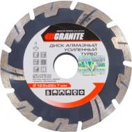 Диск алмазний відрізний GRANITE Turbo Reinforced 22-24% 125x2,0x22,2 9-03-125