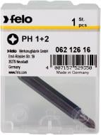 Бита Felo двухсторонняя PH1/PH2x60 мм 06212616