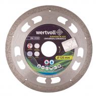 Диск алмазный отрезной WERTVOLL 125x1,0x22,220 DM-0125