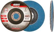 Круг шліфувальний GRANITE пелюстковий конусний ZIRCONIA Т29 125 мм P60 8-32-060