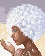 Картина по номерам Девушка одуванчик 10283-AC 40х50 см ART CRAFT