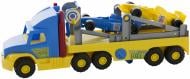 Транспортер Wader Super Truck з гоночними машинами 36620 Транспортер Wader Super Truck з гоночними машинами 36620