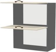 Шкаф верхний Світ Меблів БАР 600x720x300 мм