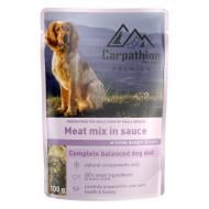 Корм для собак для малых пород Carpathian Pet Food Мясное ассорти в соусе 100 г