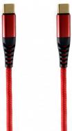 Кабель EXTRADIGITAL Type C to Type C flexible 1 м красный (KBT1776)