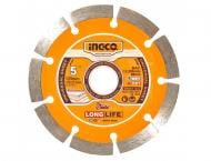 Диск алмазний відрізний INGCO 125x22,2 DMD011252