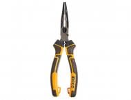 Длинногубцы INGCO изогнутые «Profi» 200 мм INDUSTRIAL 1 шт. HHBNP28201