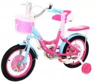 Велосипед дитячий YOUMI 14" рожевий pro1401