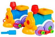 Конструктор Colorplast скрутка Паравоз