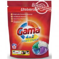 Капсули для машинного прання Gama 4в1 універсальні 56 шт.
