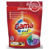 Капсули для машинного прання Gama 4в1 універсальні 18 шт.