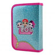 Пенал школьный LOL Juicy с клапанами 532765 YES бирюзовый