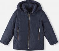 Куртка-пуховик унисекс Reima Lieto р.98 синий 5100036A-6980