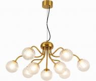 Люстра подвесная Sensio 9x5 Вт G9 золото HU-C-074696-9A