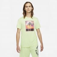 Футболка Nike M NSW TEE SPRING BRK PHOTO DB6163-383 р.3XL салатовый