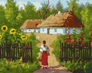 Картина за номерами Українські хатинки 10350-AC 40х50 см ArtCraft