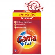 Пральний порошок для машинного та ручного прання Gama 3 в 1 6,5 кг