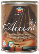 Эмаль Eskaro алкидная Accord 30 белый полумат 0,9 л