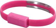 Кабель EXTRADIGITAL Type C to USB - браслет 0,2 м розовый (KBU1780)