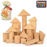 Кубики дерев’яні ArinWOOD ГеоФігури FS02