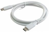 Кабель EXTRADIGITAL USB Type C to USB Type C PVC 28 AWG 1 м белый (KBU1674)