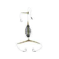 Оснащення КозакТМ 50 г №2 "3 гачки "MUSTAD" Годівниця пружина"КОНУС"50 грамів