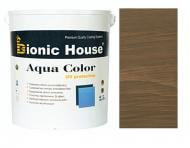 Лазурь Bionic House лессирующая универсальная Aqua Color UV protect хаки шелковистый мат 2,5 л