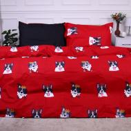 Комплект постельного белья MirSon Ranforce Elite 17-0568 Kings of dogs мульти