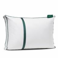 Подушка Imperial Style пуховая средняя MirSon 40x60 см белый с зеленым