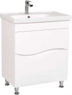 УЦЕНКА! Тумба напольная Aqua Rodos Альфа + умывальник Frame 80 (УЦ №65)