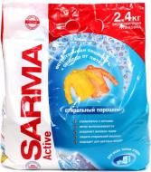 Стиральный порошок для машинной и ручной стирки SARMA Актив Горная свежесть 2,4 кг 