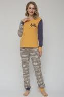Пижама женская Roksana Family Time 1286/16036 р. 50-52 желтый