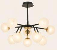 Люстра потолочная Sensio 10x5 Вт G9 black HU-C-074685-10