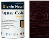 Лазурь Bionic House лессирующая универсальная Aqua Color UV protect розовое дерево шелковистый мат 0,8 л