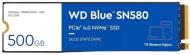 SSD-накопичувач WD Blue SN580 500GB M.2 PCI Express 5.0 x4 3D NAND (WDS500G3B0E)