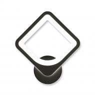 Бра Luminaria 1x24 Вт без цоколя черный TETRA 24W S BLACK